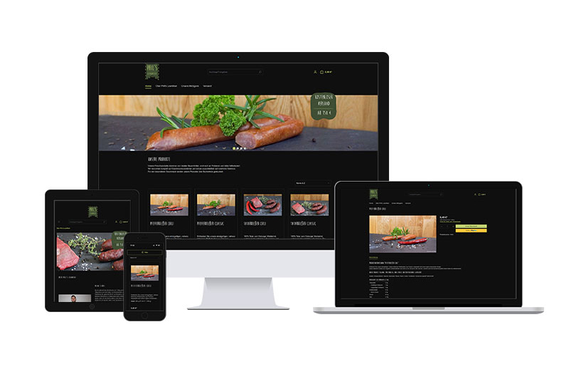 Referenz Shopware 6 - Phils LeanMeat