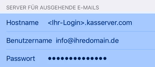 Ios E-Mail Postfach einrichten