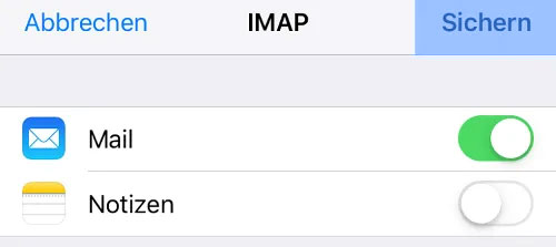 Ios E-Mail Postfach einrichten