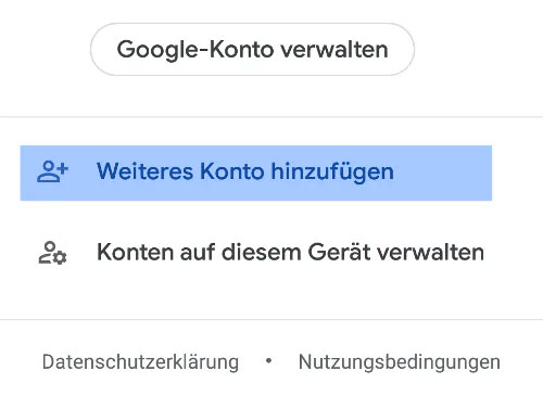 Hosting Heiser WebTec - Gmail APP E-Mail Postfach