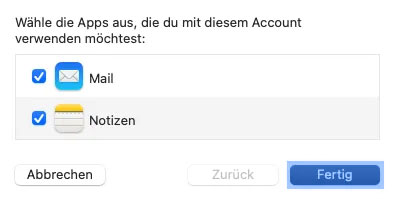 Hosting Heiser WebTec - Apple Mail E-Mail Postfach