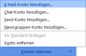 Hosting Heiser WebTec - Thunderbird einrichten Schritt 2