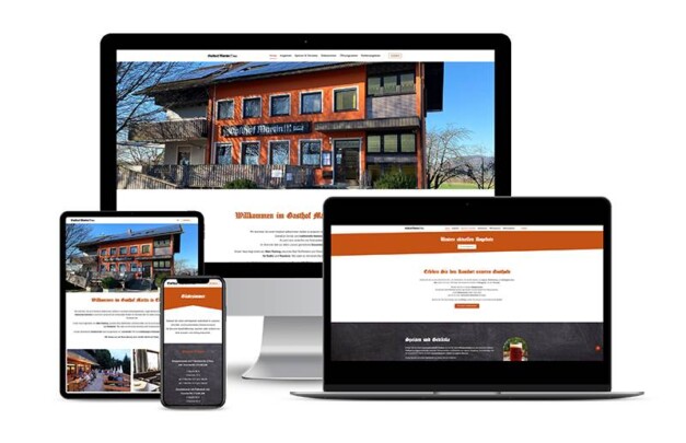 Webdesign & Webentwicklung - Kunde Gasthof Martin