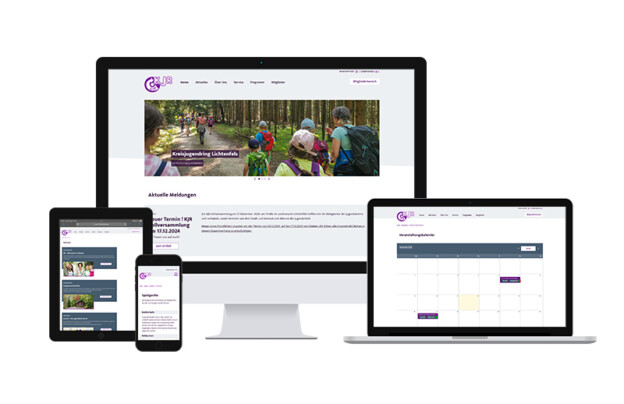 TYPO3 Webdesign Referenz Kreisjugendring Lichtenfels