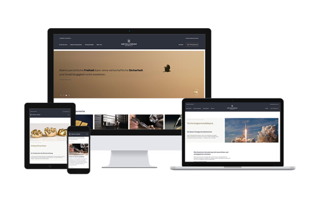 Aufnahme der WordPress Referenz für Webentwicklung von Metallorum